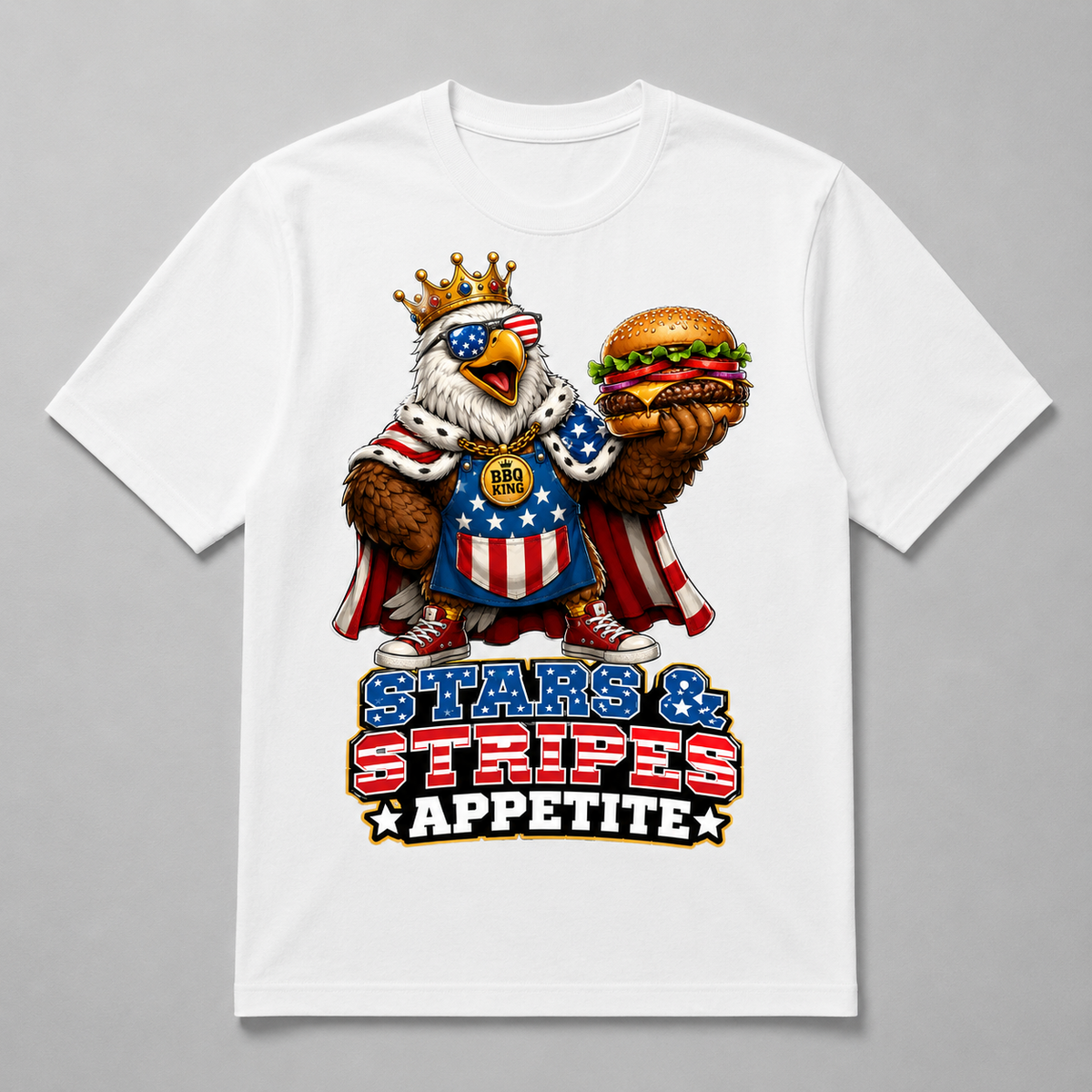 4th of July - Stars & Stripes Appetite BBQ King