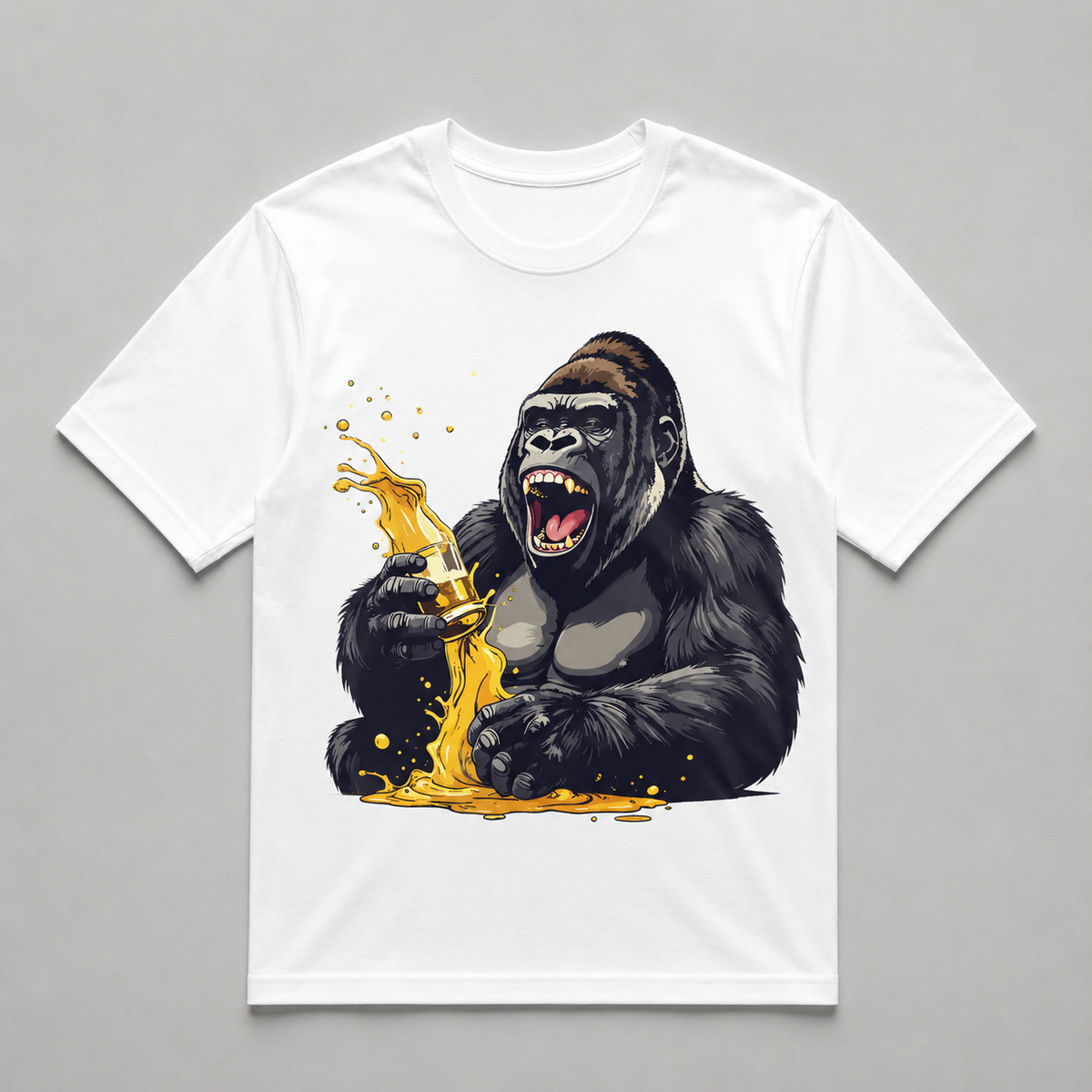 Animals - Wild Gorilla Splash