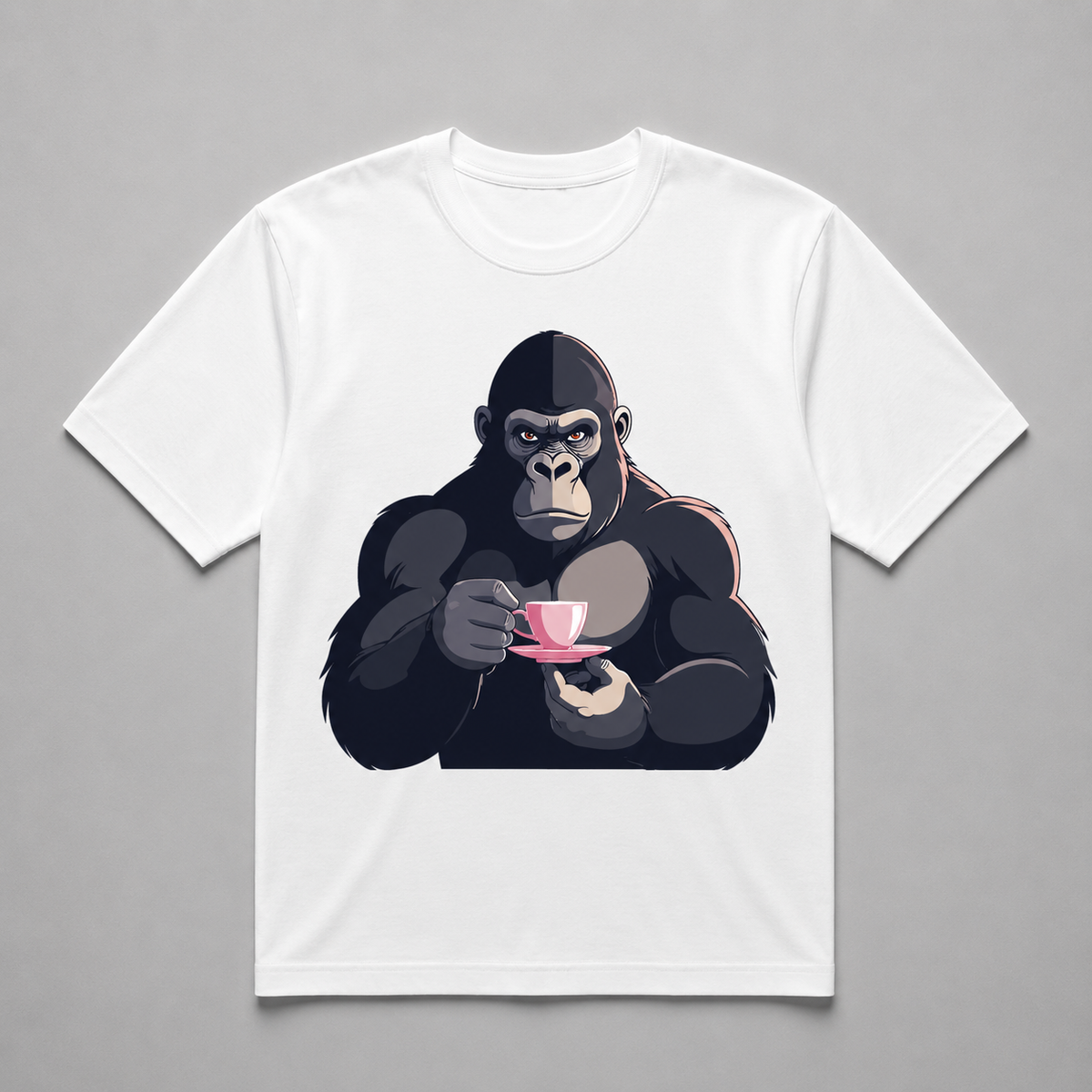 Animals - Tough Guy Tea Time Gorilla