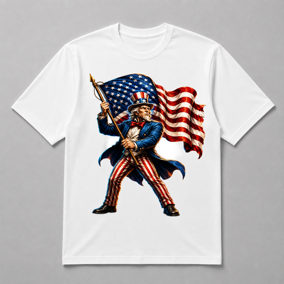 4th of July – Liberty Flag Uncle Sam