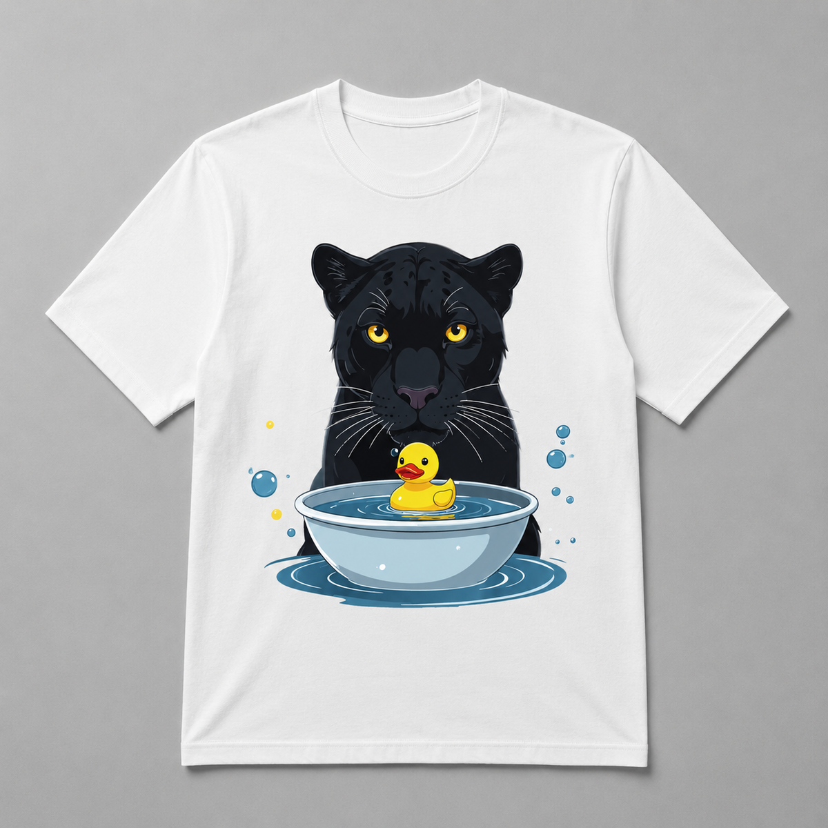 Animals - Bath Time Panther