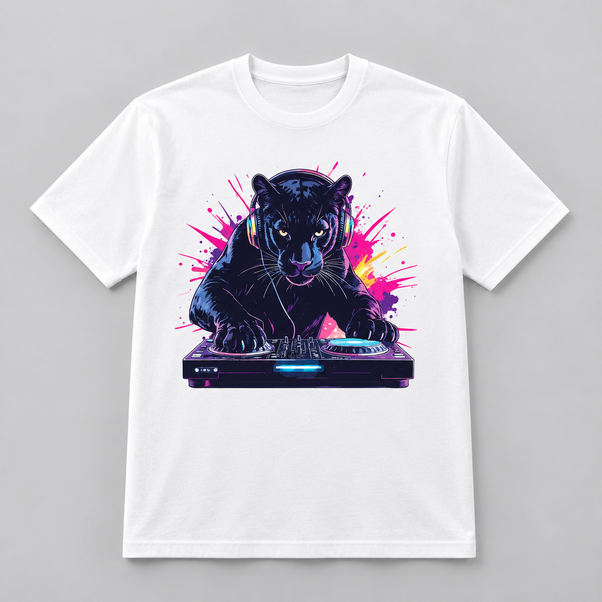 Animals - Neon DJ Black Panther