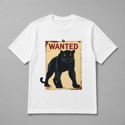 Animals - Outlaw Panther Wanted Poster