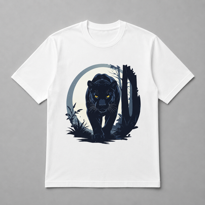 Animals - Moonlit Prowling Panther