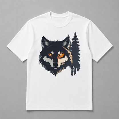 Animals - Shadow Forest Wolf Portrait
