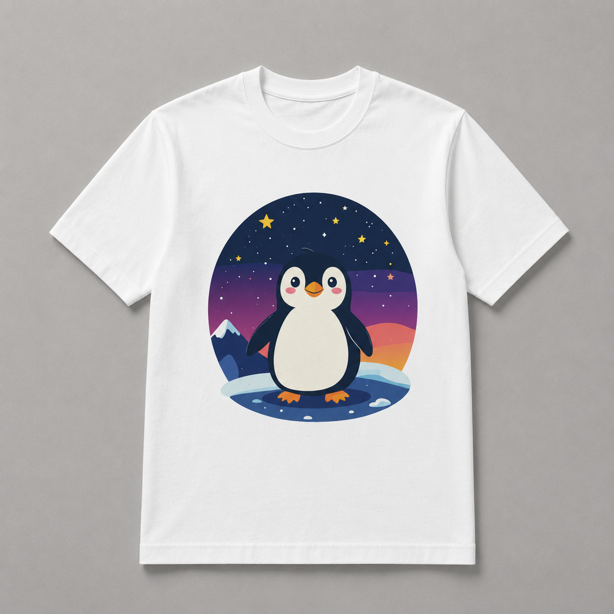 Animals - Dreamy Starry Penguin