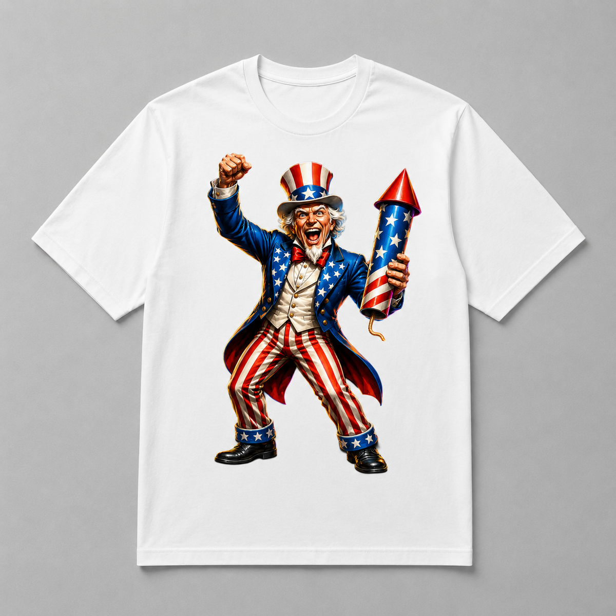 4th of July – Firecracker Uncle Sam