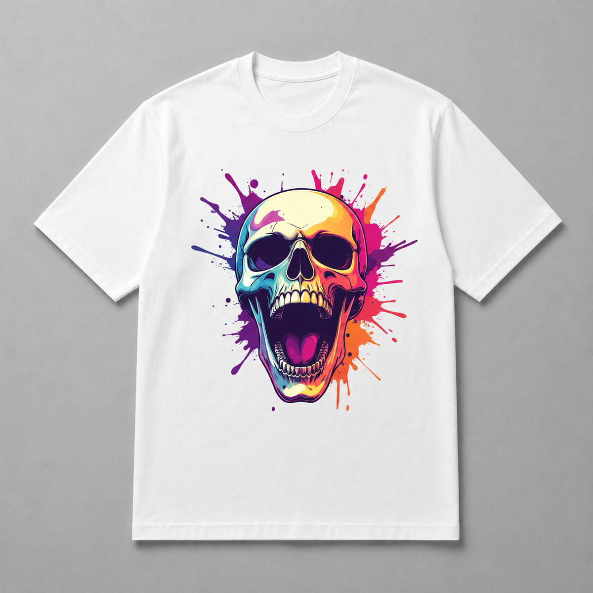 Warriors & Legends - Neon Scream Skull