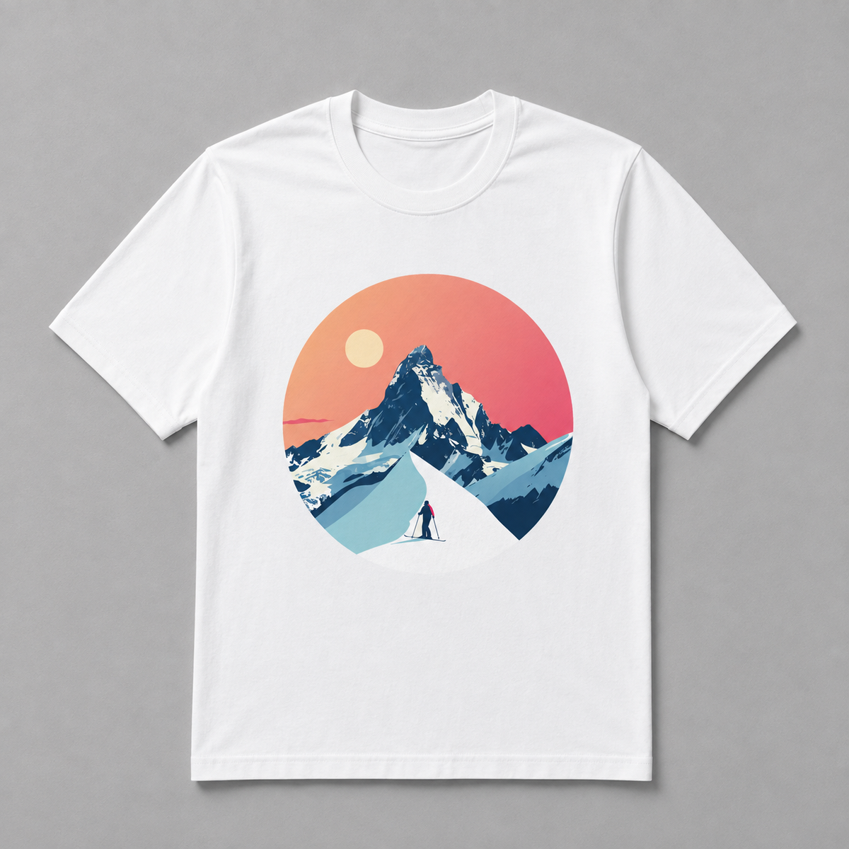 Winter Olympics - Majestic Alpine Skier