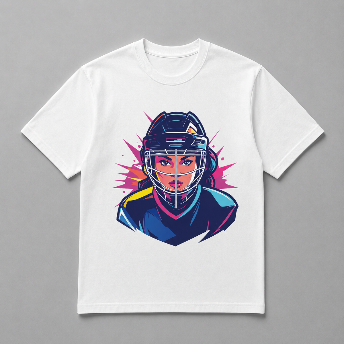 Winter Olympics - Fearless Ice Hockey Star