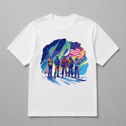 Winter Olympics - Team USA on the Summit