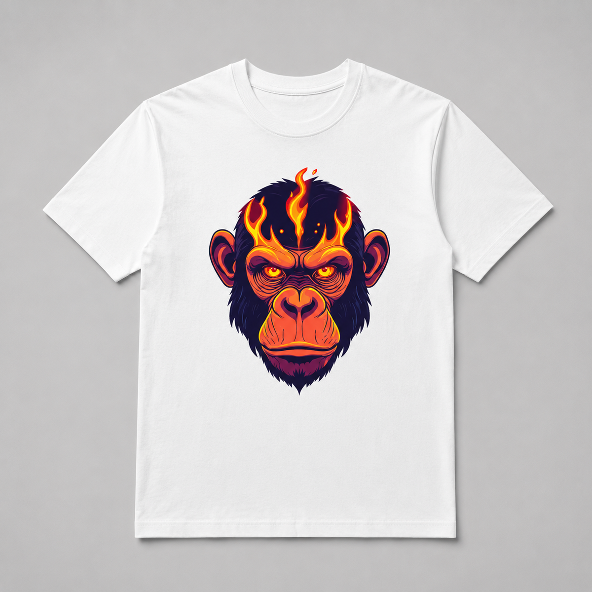 Animals - Fiery Chimpanzee Expression