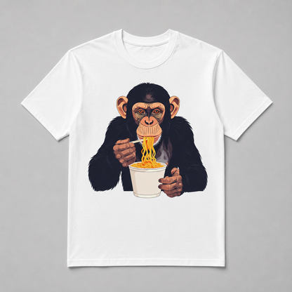 Animals - Ramen Slurping Chimpanzee