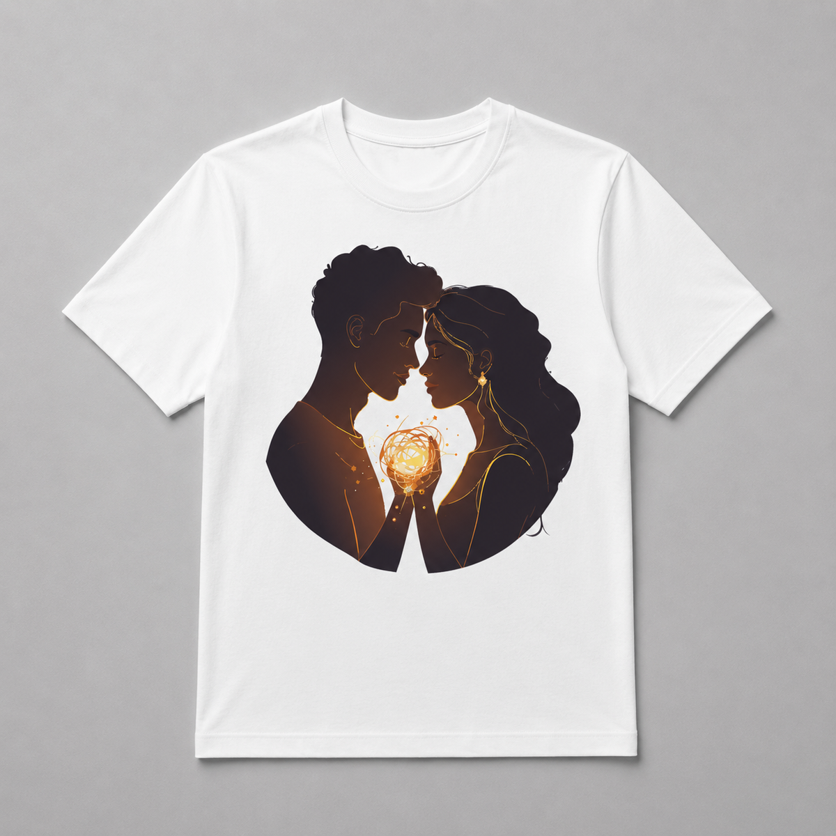 Valentine's Day - Glowing Connection Couple