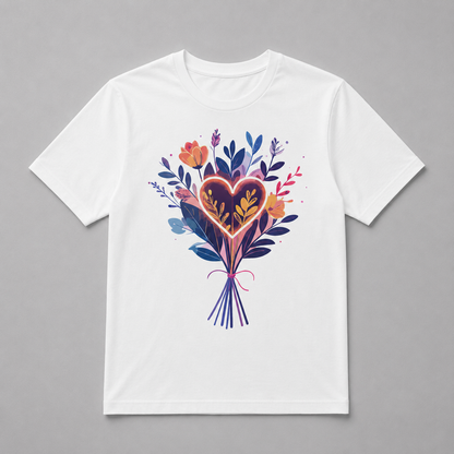 Valentine's Day - Glowing Heart Bouquet