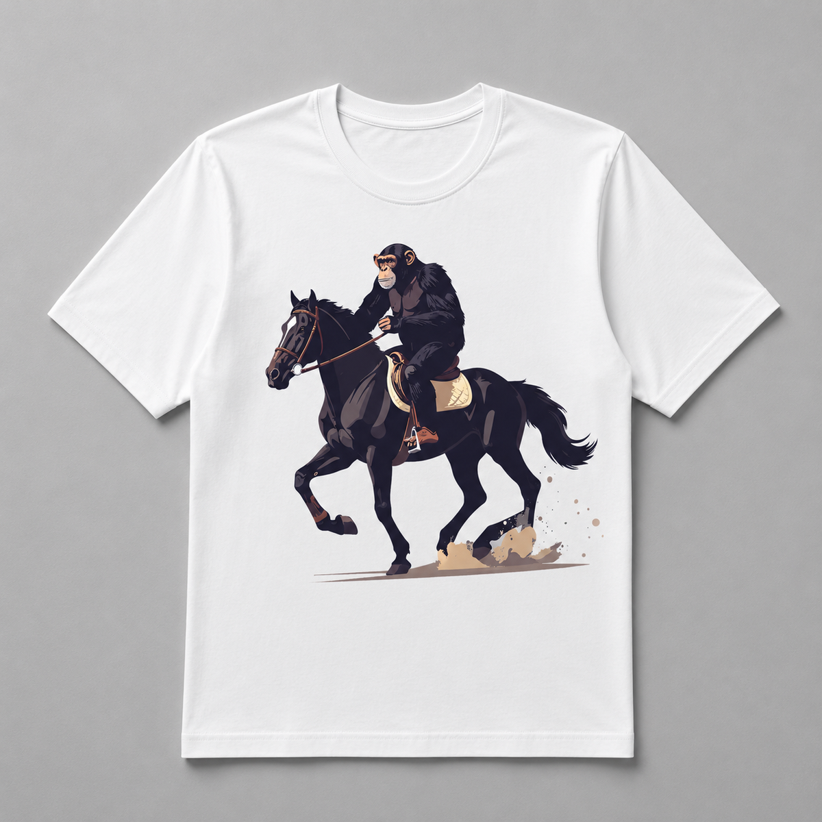 Animals - Equestrian Warrior Chimpanzee