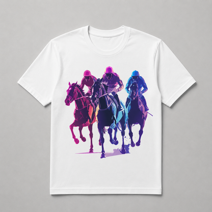 Animals - Racing Horse Trio