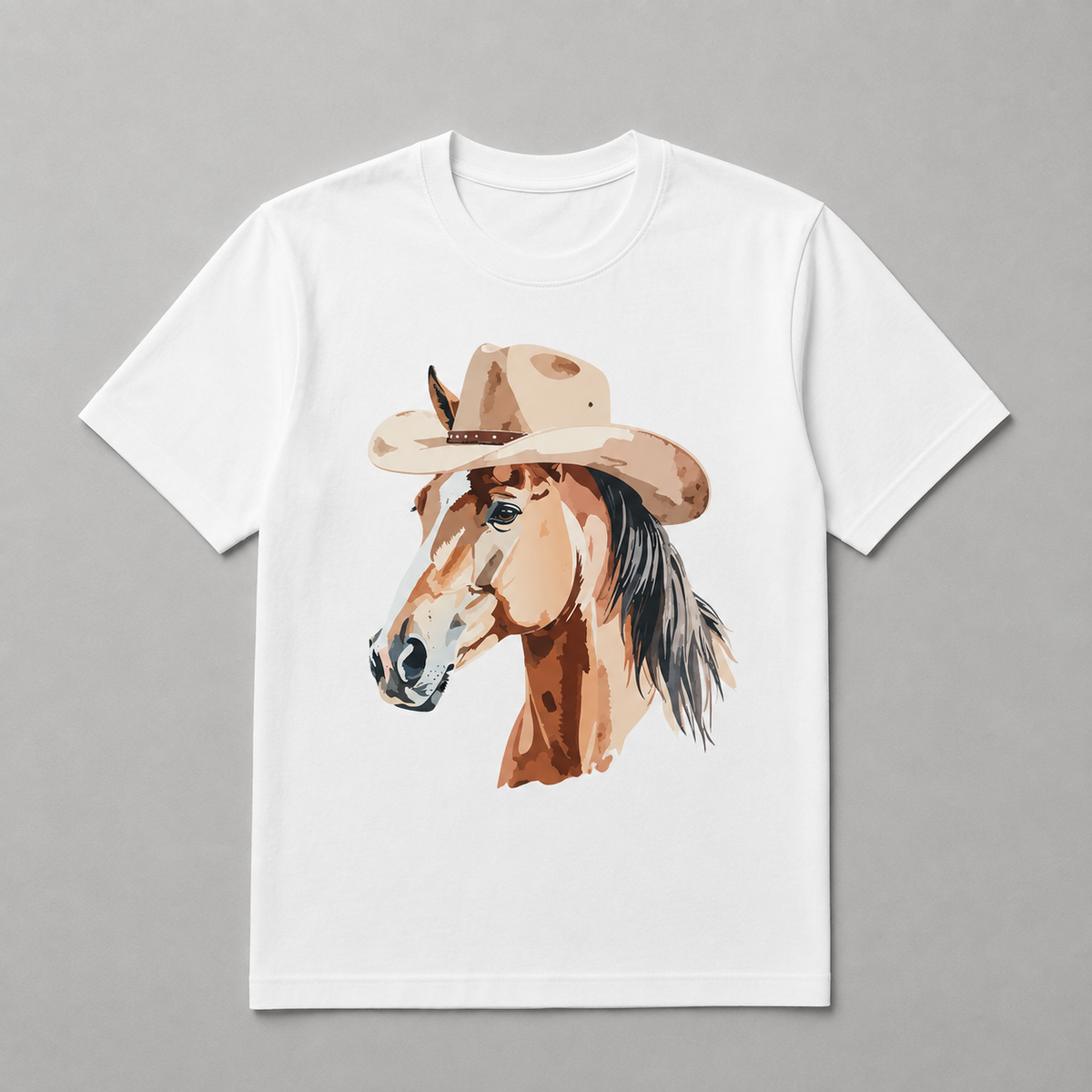 Animals - Rustic Cowboy Horse Portrait