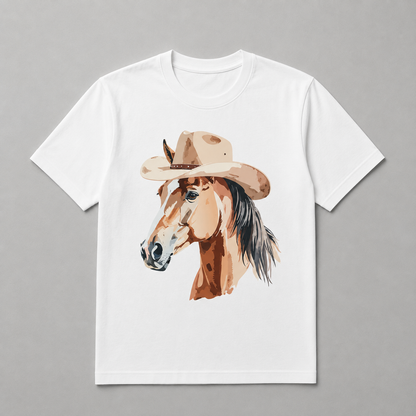Animals - Rustic Cowboy Horse Portrait
