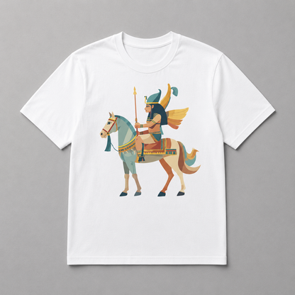 Animals - Winged Egyptian Horse Guardian
