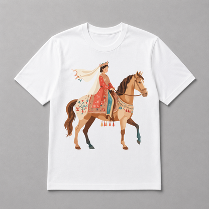 Animals - Floral Horse Elegance