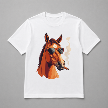 Animals - Cool Smokin' Horse