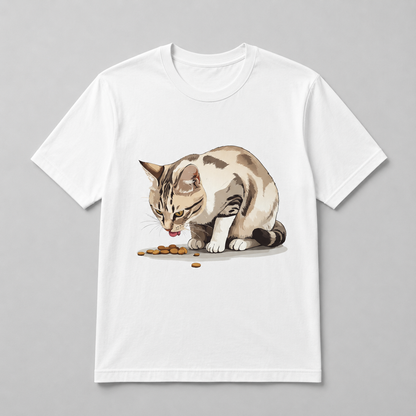 Animals - Happy Mealtime Cat