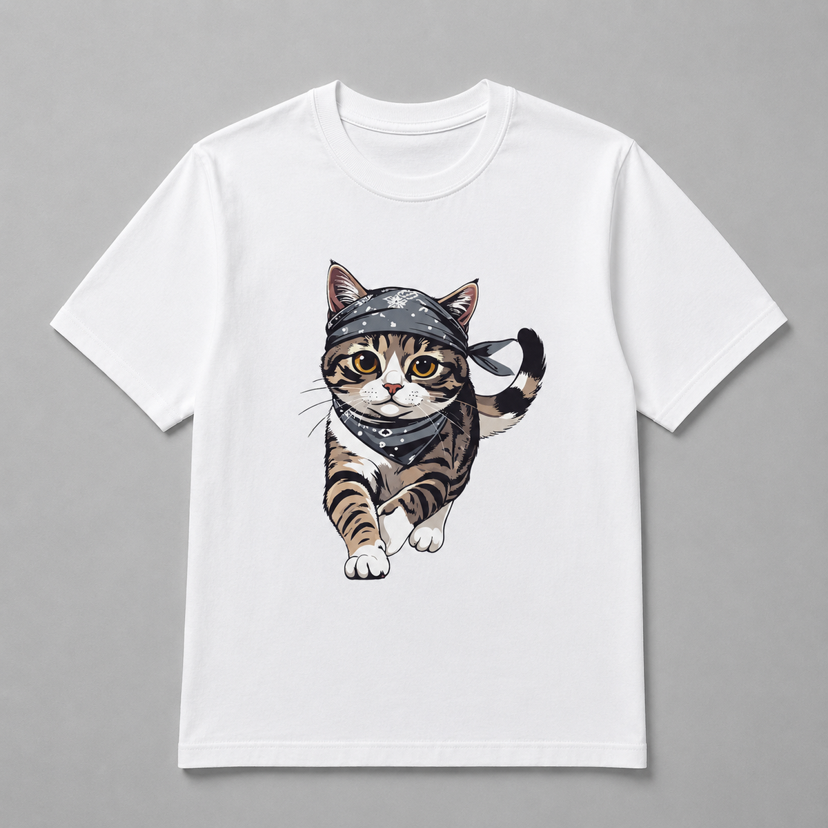 Animals - Bandana Adventure Cat