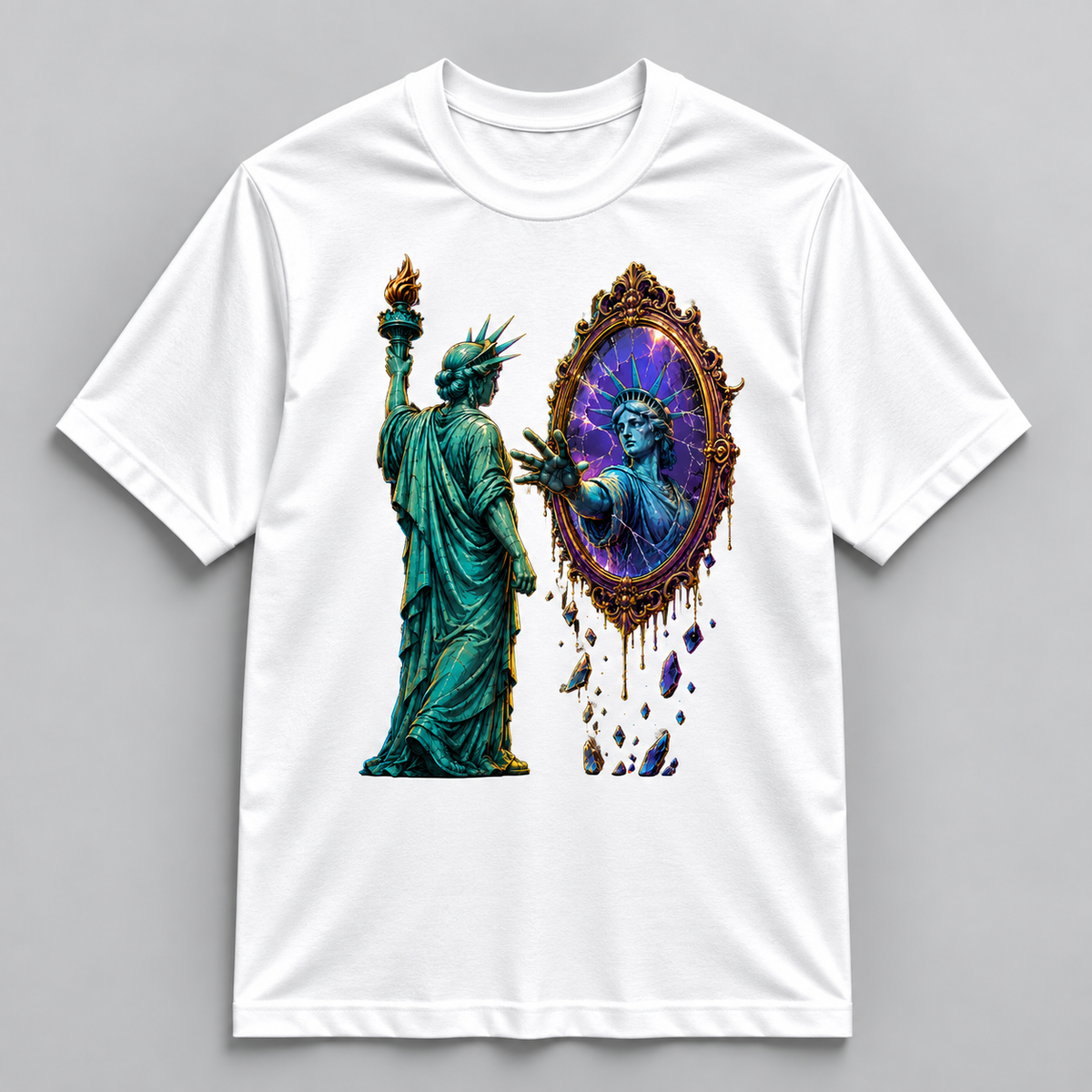 Art – Fractured Reflection Liberty