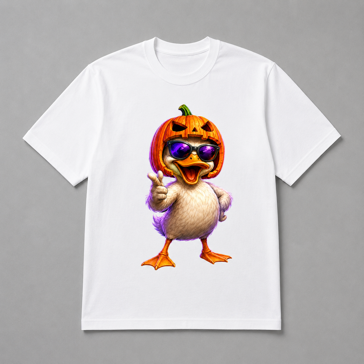 Halloween - Pumpkin Head Party Duck