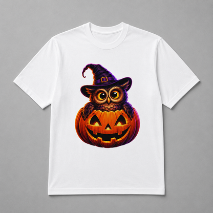 Halloween - Pumpkin Patch Witch Owl