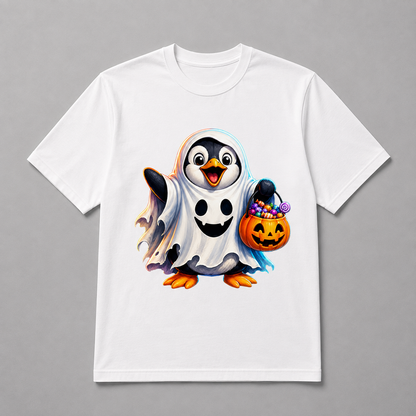 Halloween - Ghostly Trick-or-Treat Penguin