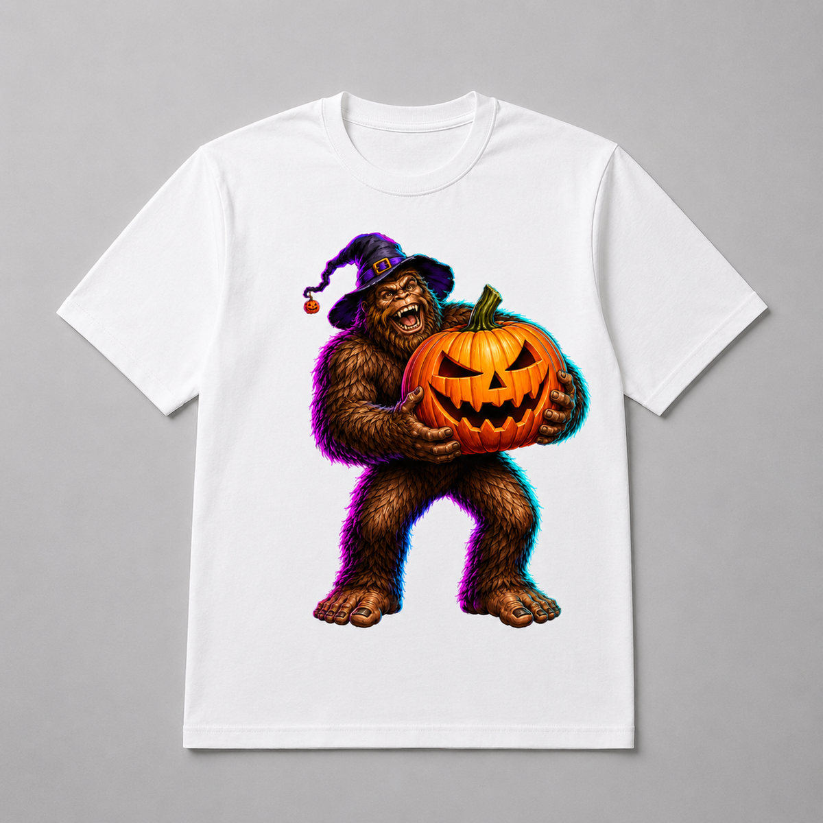 Halloween - Witchy Bigfoot Pumpkin