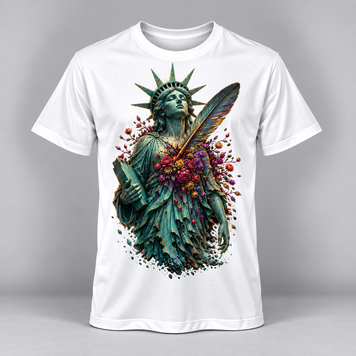 Art - Blooming Liberty Quill