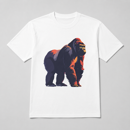 Animals - Sunlit Silverback Gorilla