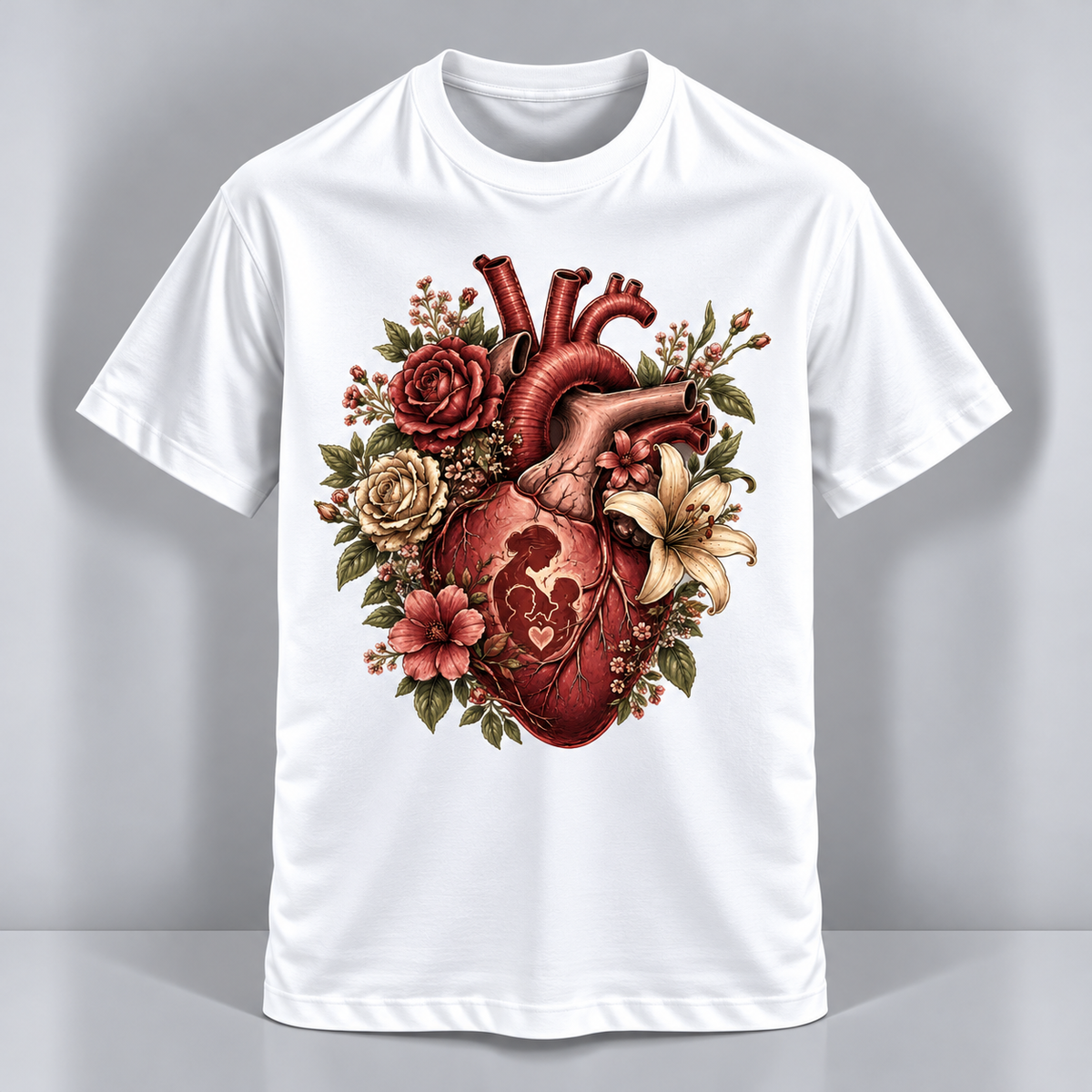 Mother's Day - A Mother's Heart Floral Anatomy