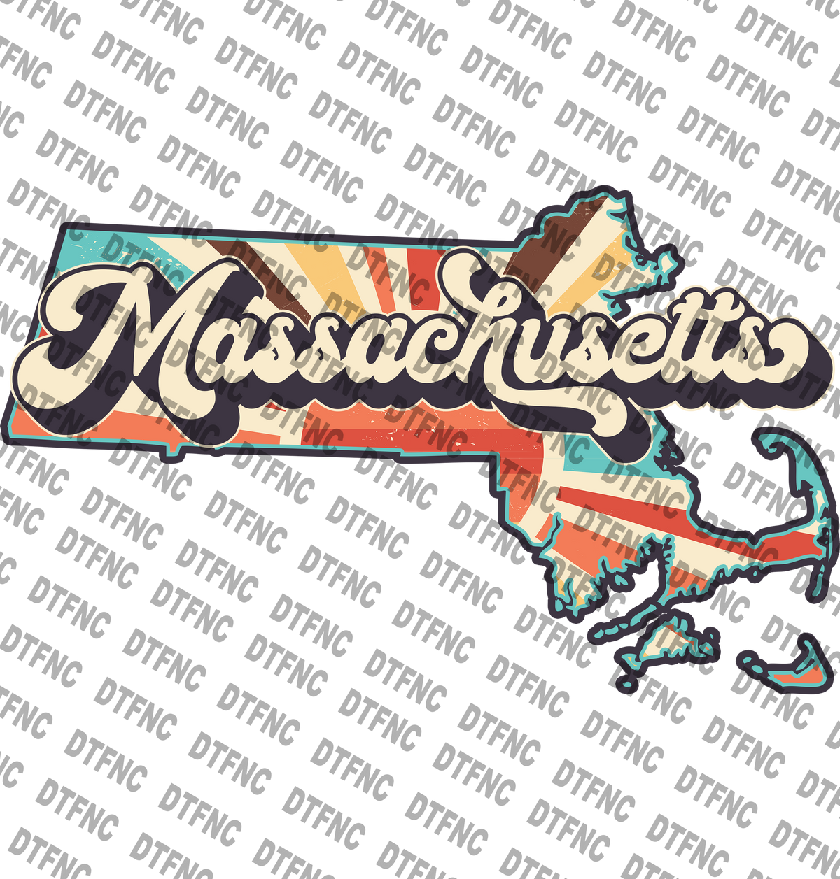 Retro Massachusetts