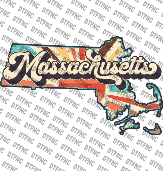 Retro Massachusetts