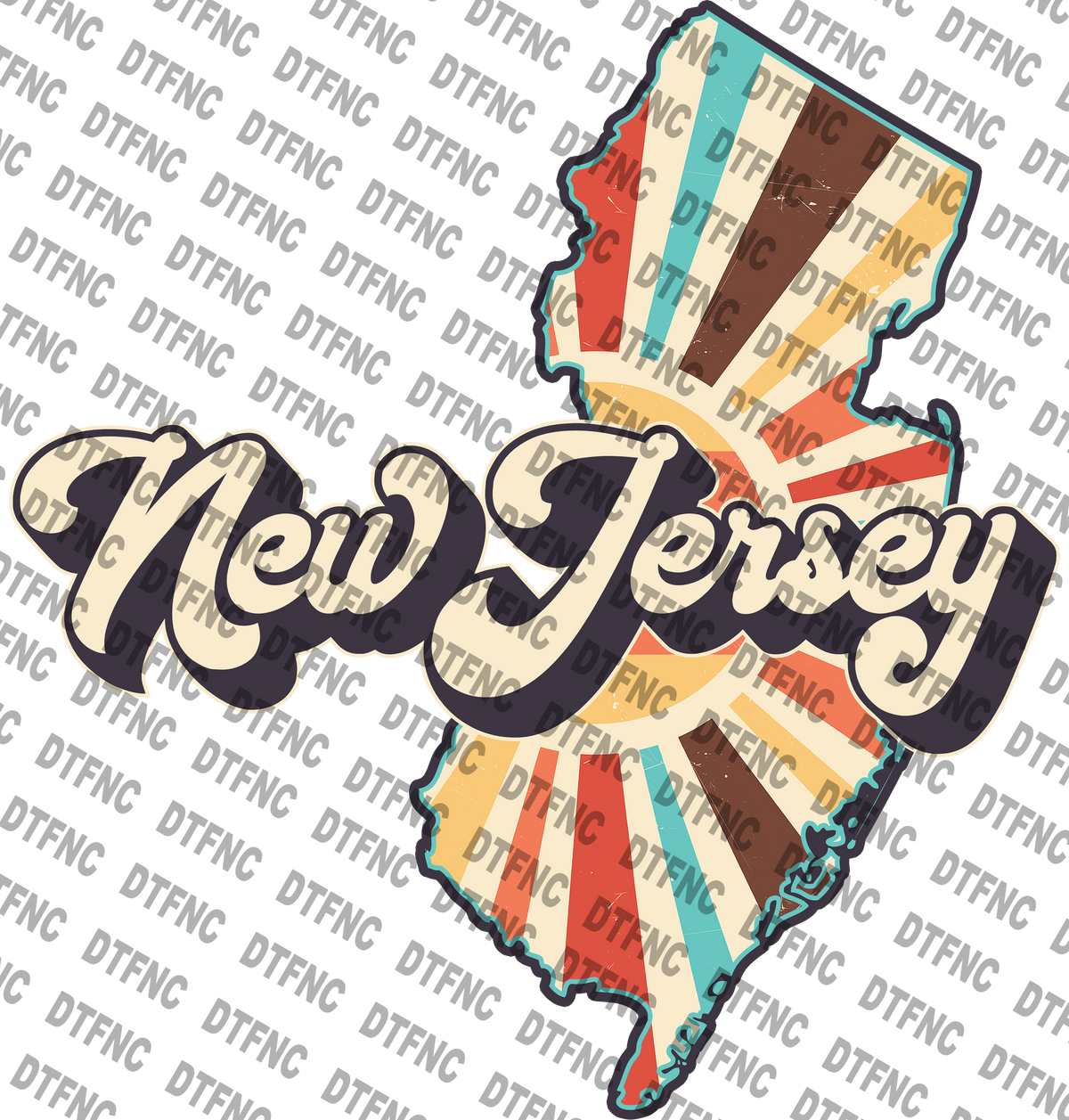 Retro New Jersey