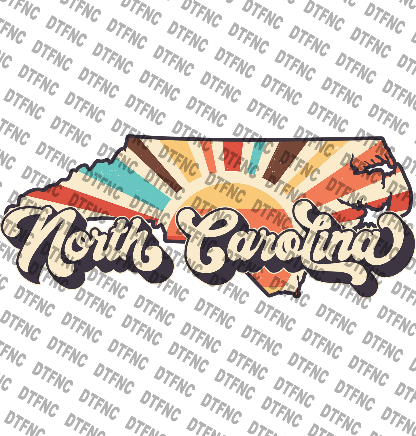 Retro North Carolina