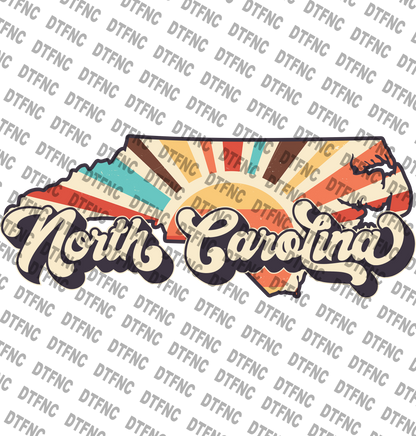 Retro North Carolina