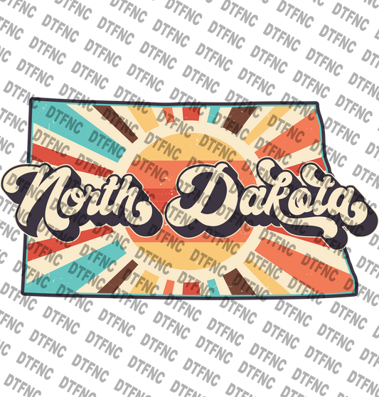 Retro North Dakota
