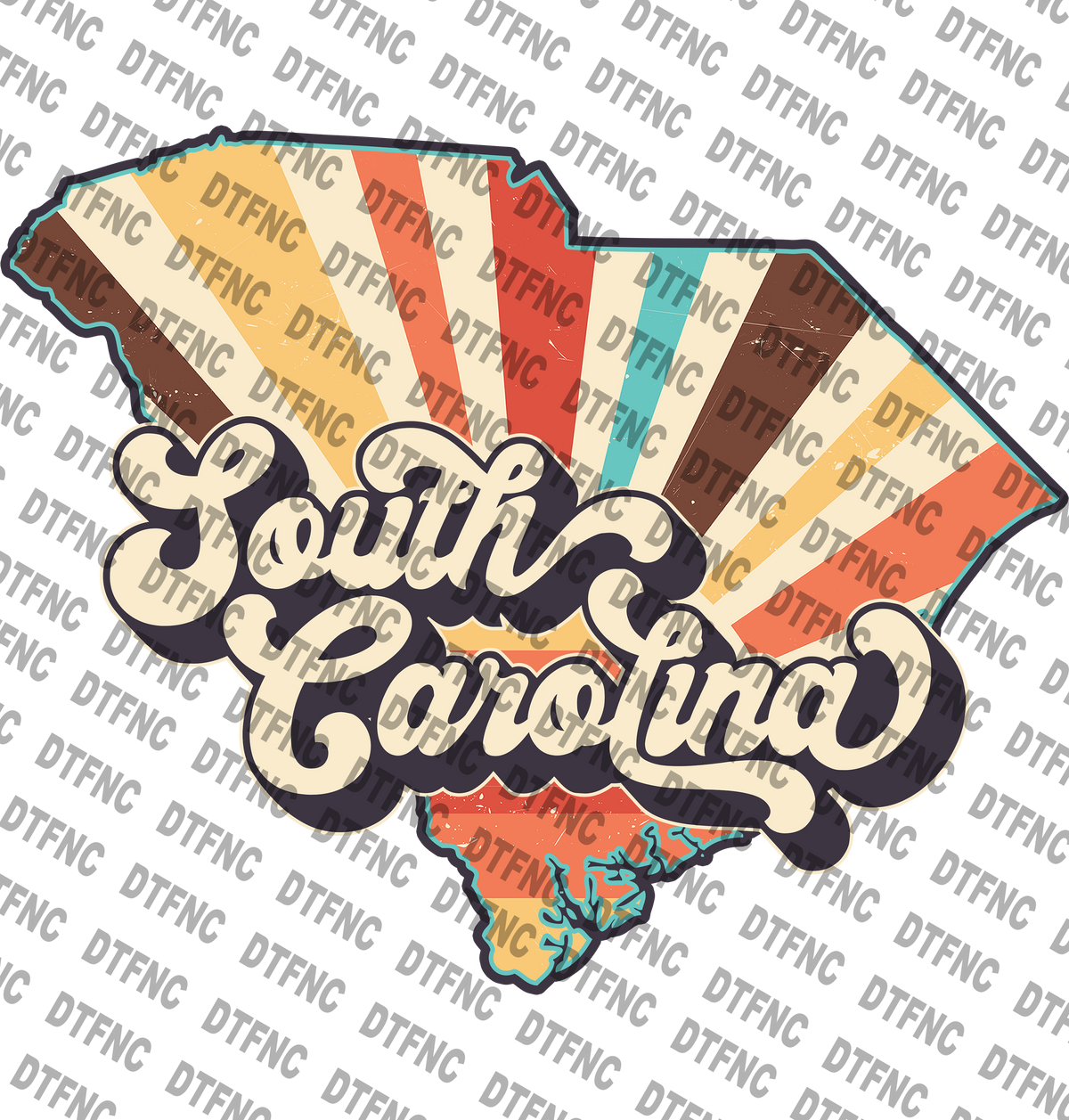 Retro South Carolina