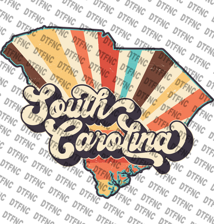 Retro South Carolina