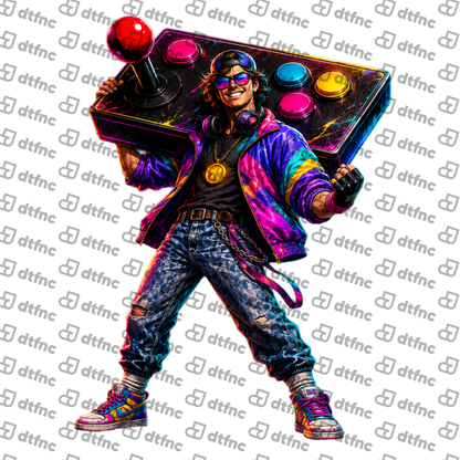 Retro & Vintage - 8-Bit Arcade Legend