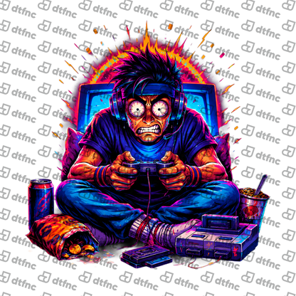 Retro & Vintage - Retro Gamer Rage Mode
