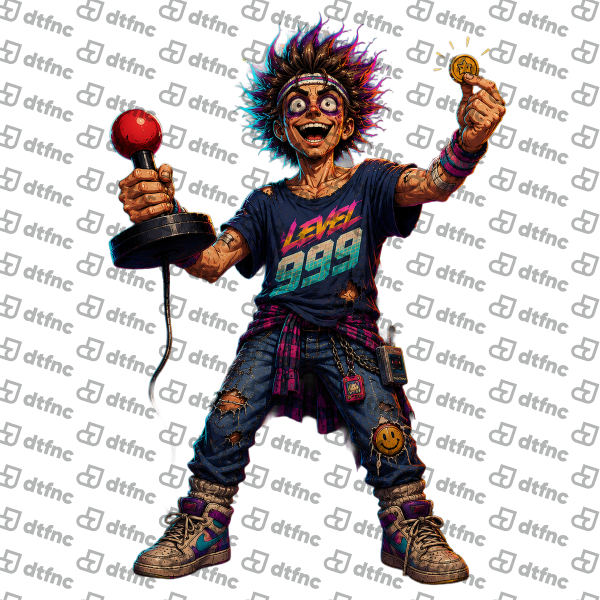 Retro & Vintage - Level 999 Arcade Champion