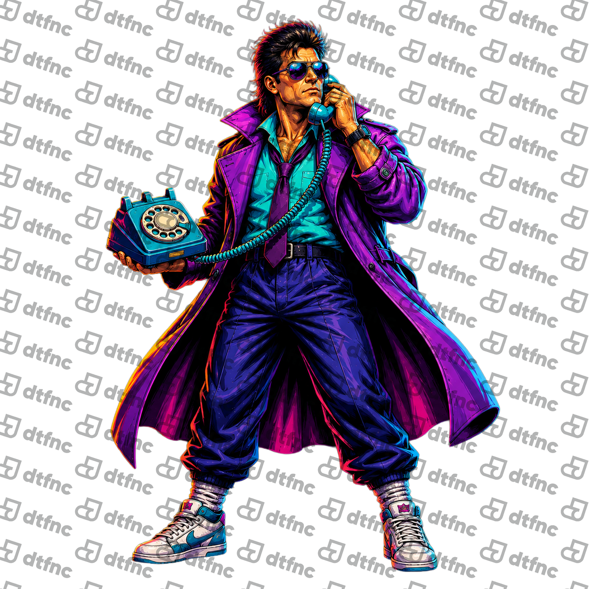 Retro & Vintage - Neon Outlaw Phone Call