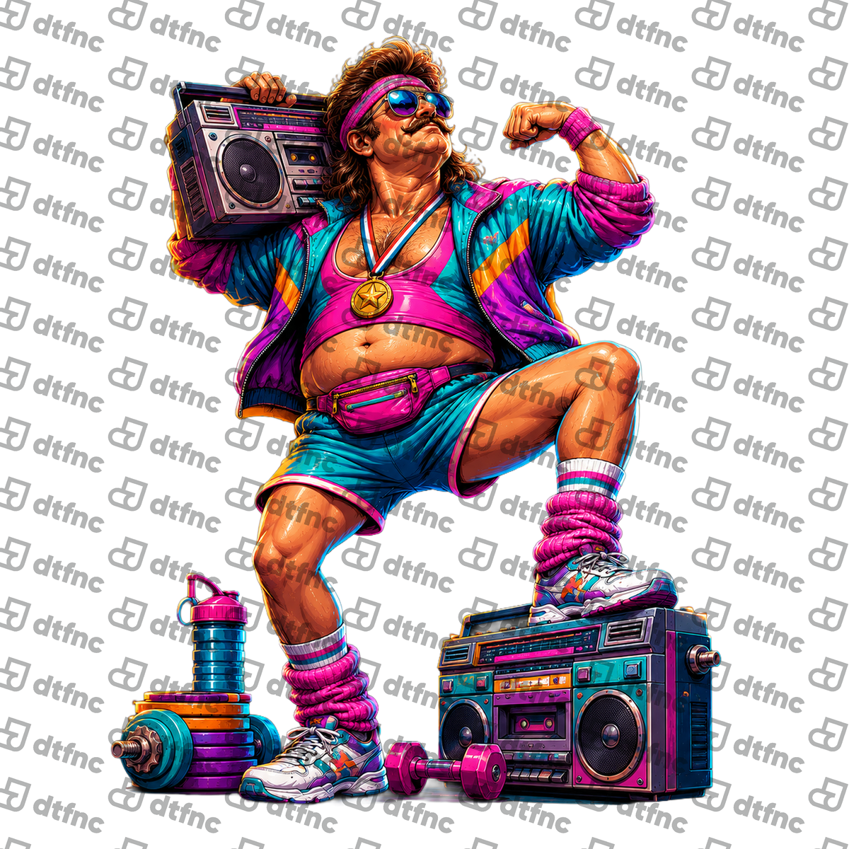 Retro & Vintage - Retro Fitness Legend