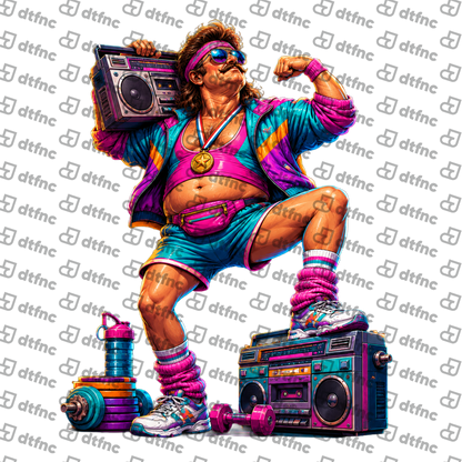 Retro & Vintage - Retro Fitness Legend